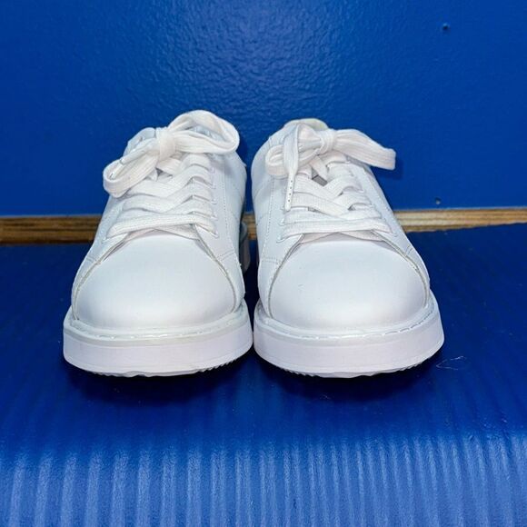 Size 11- Women’s Ralph Lauren Angeline II Leather Floral Sneakers NEW 🌹 - Picture 5 of 8